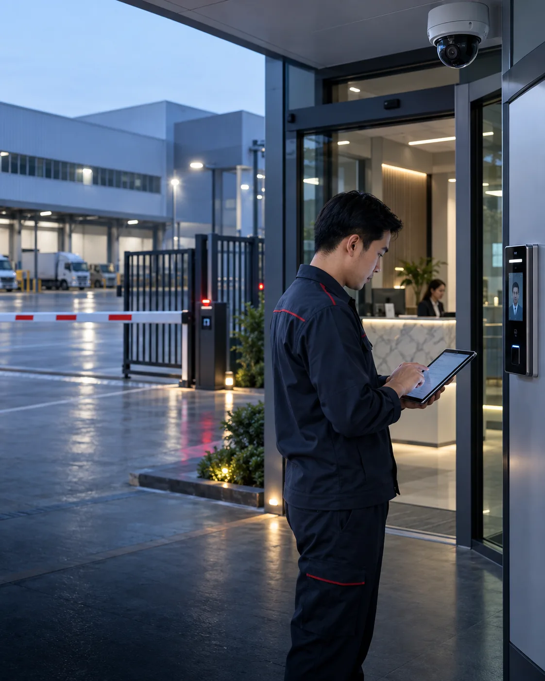 ติดตั้งกล้องวงจรปิด Access Control และประตูอัตโนมัติ สระบุรี